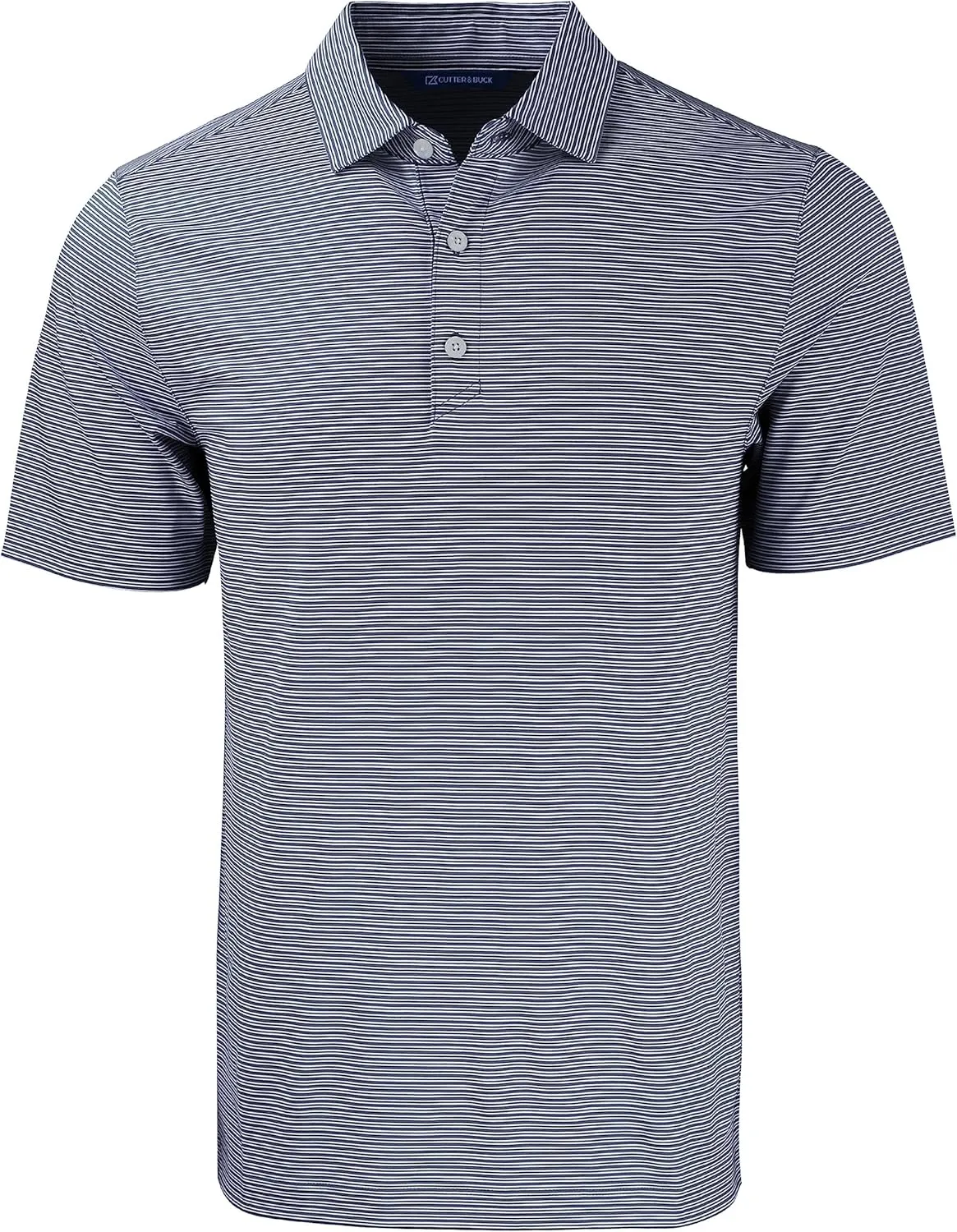 Cutter & Buck Forge Eco Double Stripe Stretch Recycled Mens Big &Tall Polo