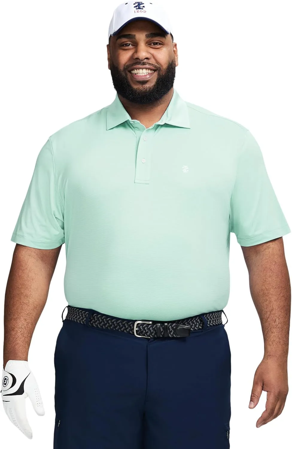 IZOD Men's Big & Tall Swingflex Performance Mesh Polo