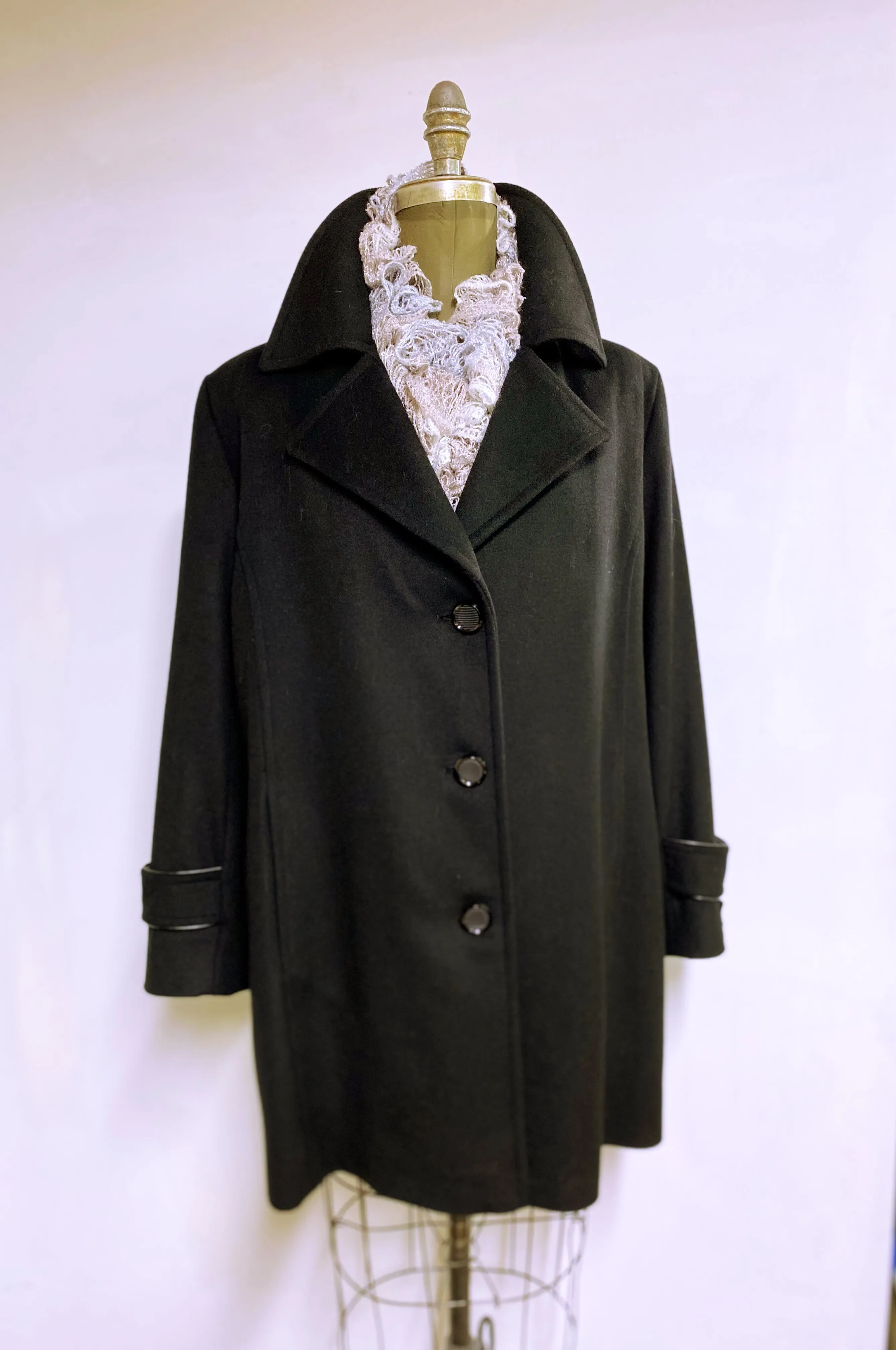 Lorianne Car Coat - 50% Cashmere & Wool Blend