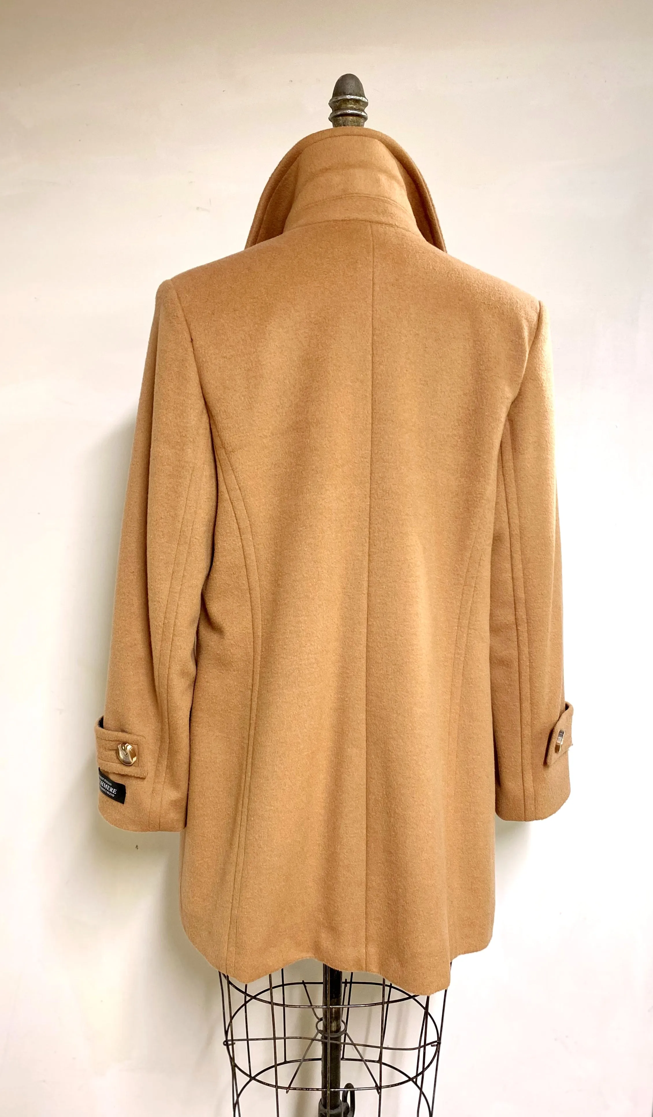 Lorianne Car Coat - 50% Cashmere & Wool Blend