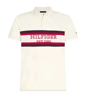 Men's Monotype Colorblock Polo Calico