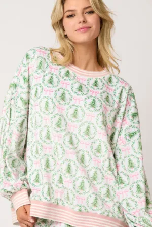 Oh Christmas Tree Loungewear Top