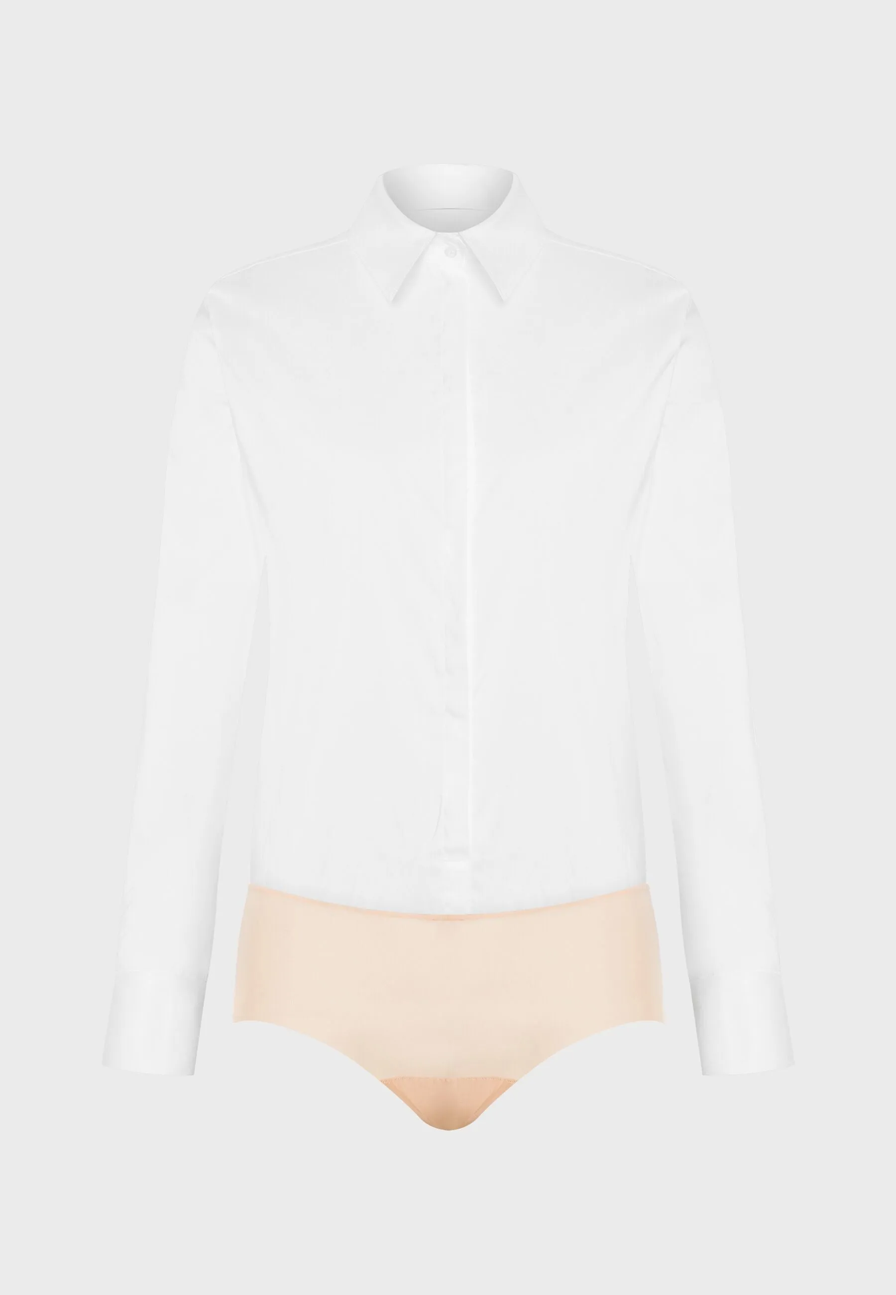 White London Effect Panty Bodysuit