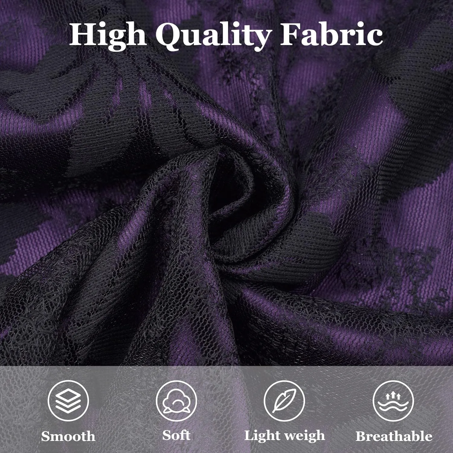 Women’s Vintage Steampunk Dress Spaghetti Strap Bandage Dresses Floral Lace High Low Dress Lolita Halloween Costumes