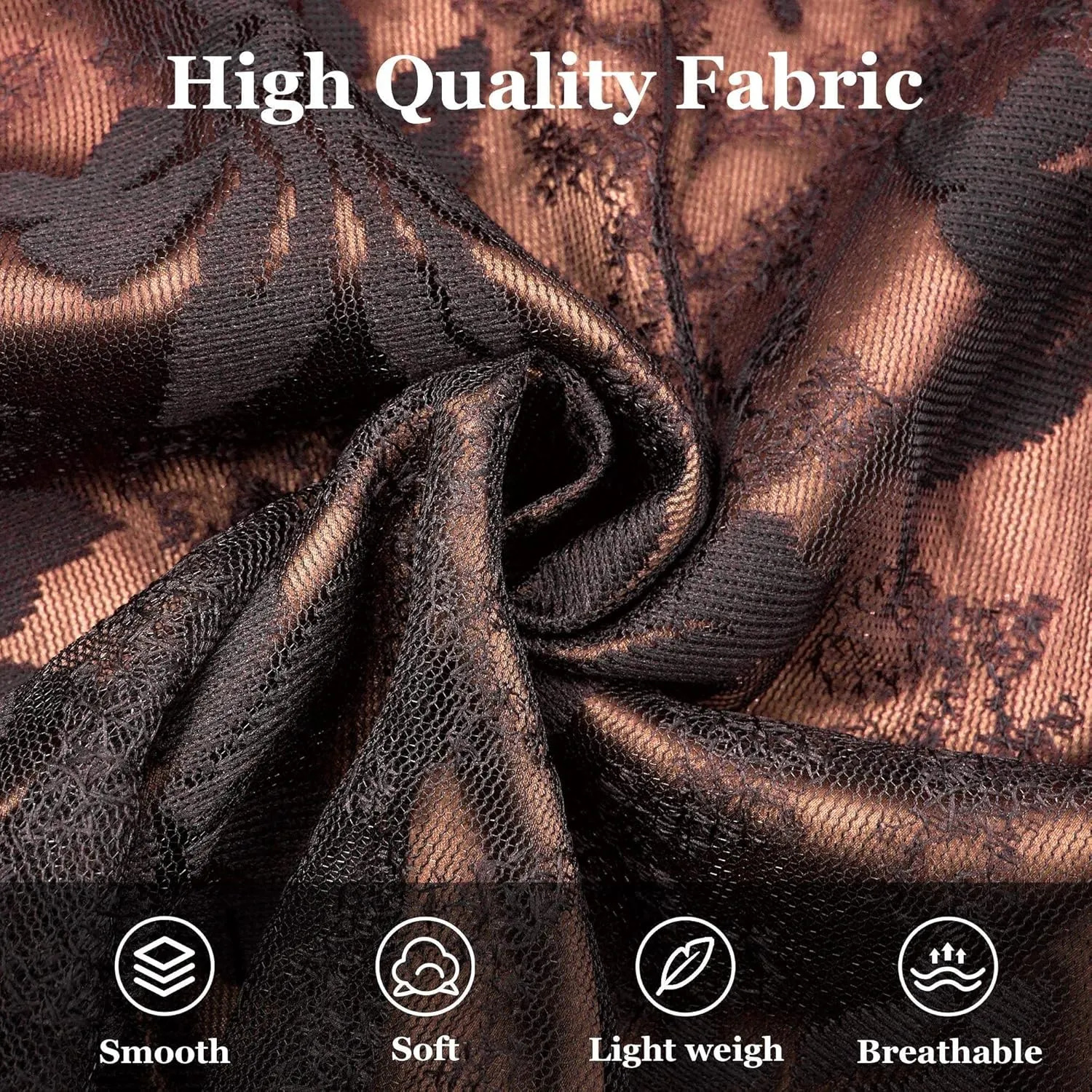 Women’s Vintage Steampunk Dress Spaghetti Strap Bandage Dresses Floral Lace High Low Dress Lolita Halloween Costumes