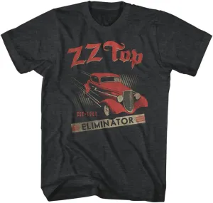 ZZ Top Rock Band Music Group Eliminator Album Est 1969 Adult T-Shirt Tee